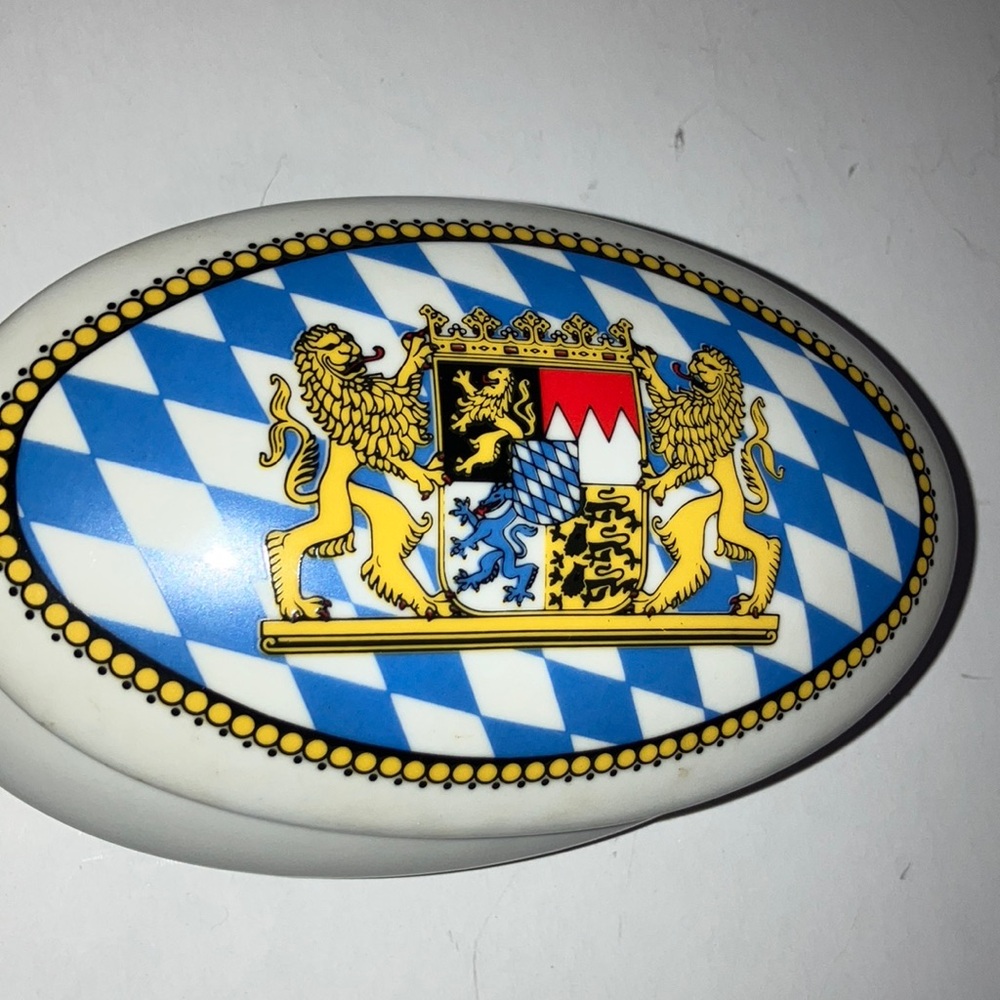 Bavarian Coat of Arms‎ Decorative Trinket Box
